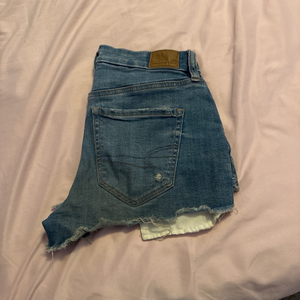 American Eagle Outfitters Light Blue Denim Shorts